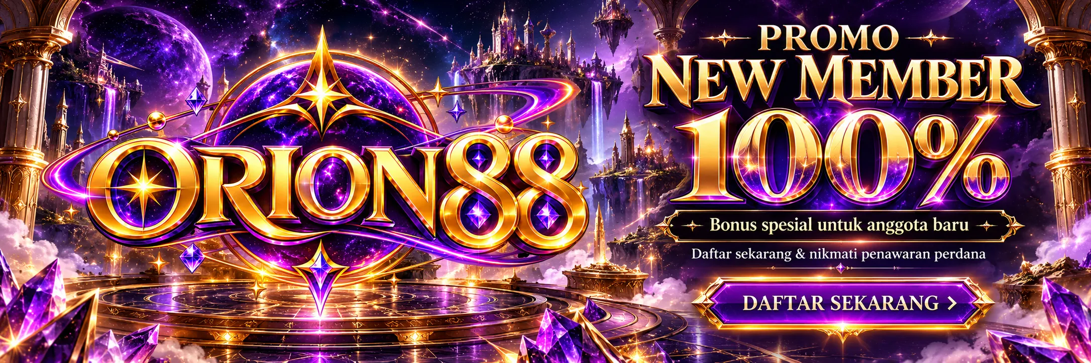 PROMO NEW MEMBER 100%